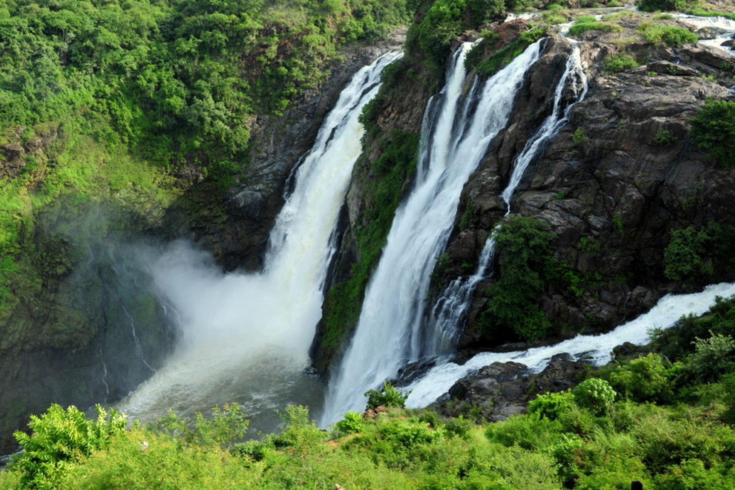 Shivanasamudra Waterfall